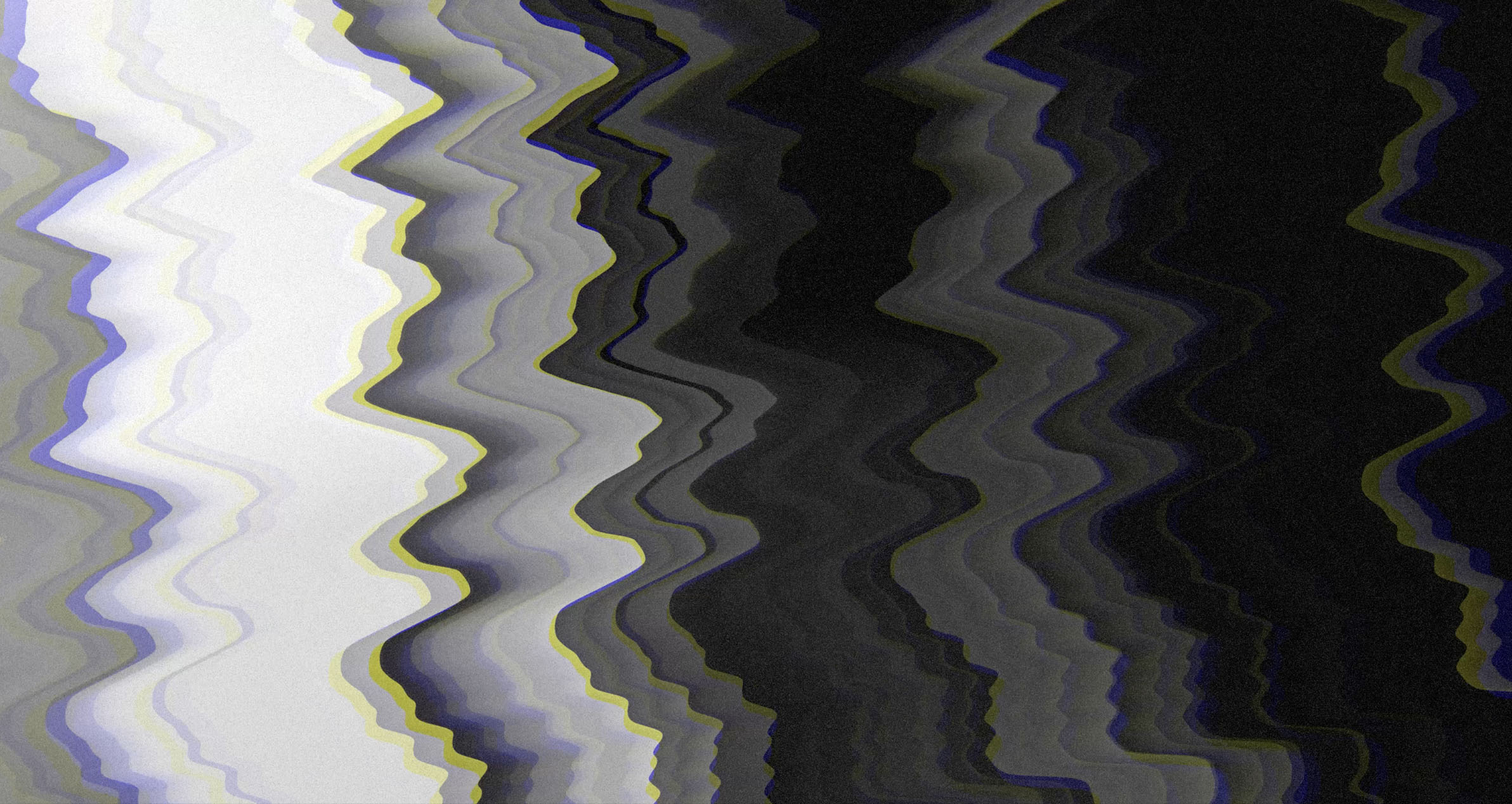黑白抽象动感波形动画特效素材